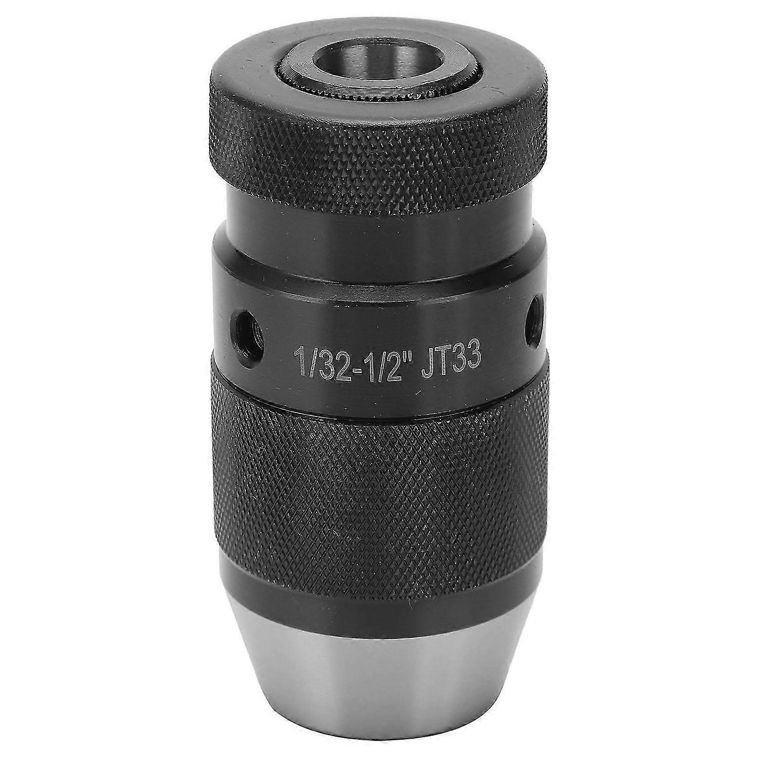 Drill Chuck SelfTightening High Accuracy Taper Connection Clamping Tool 1/32-1/2 JT33