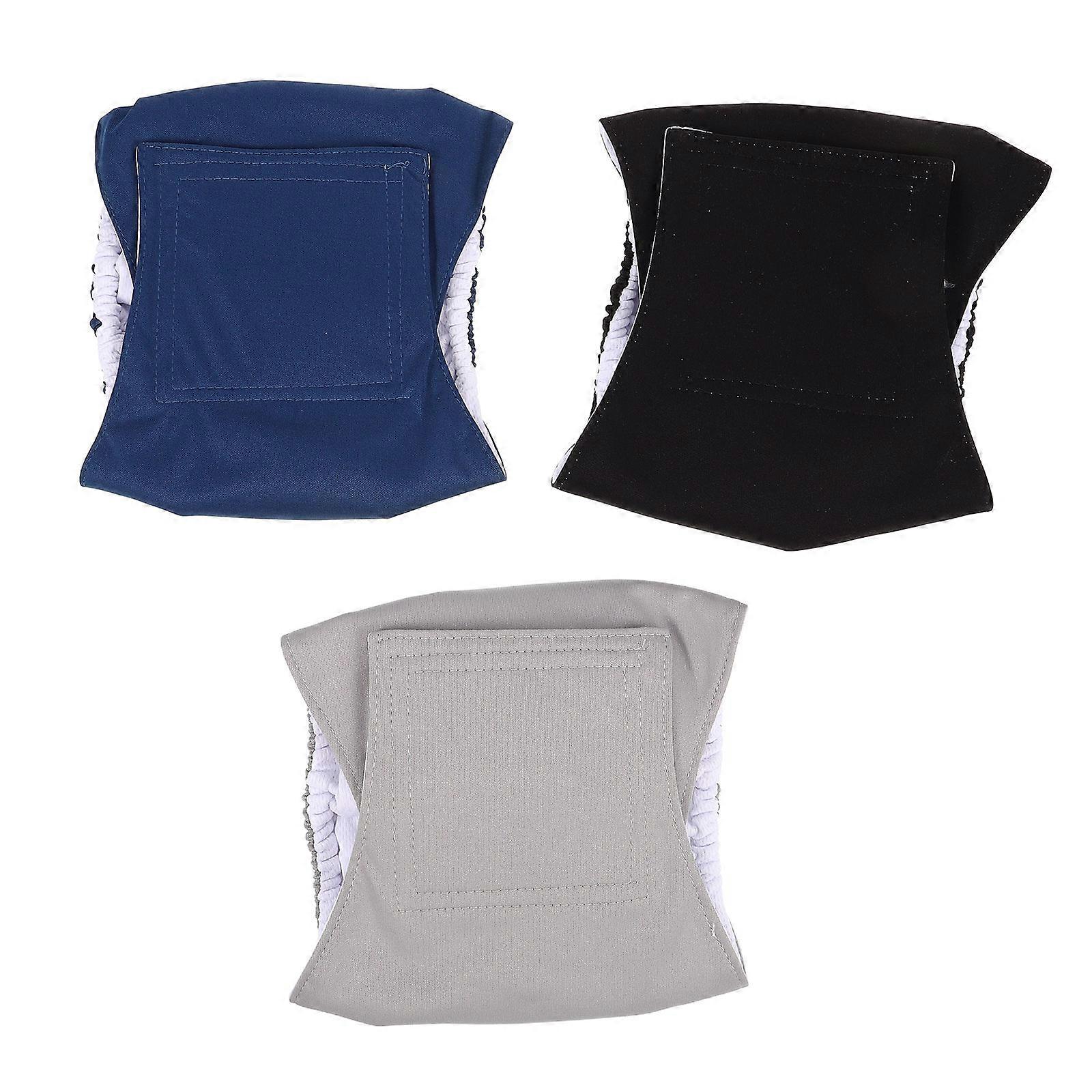 Prevent Pregnancy Manage Incontinence Male Dog Belly Bands Reusable For Marking Territory 3Pcs