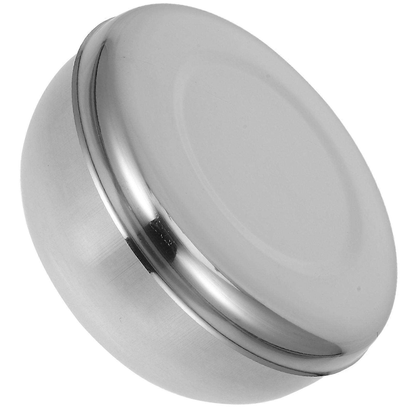Stainless Steel Insulated Rice Bowl with Lid Elegant Korean Design Serving Bowl for Soup, Salad, and Ice Cream