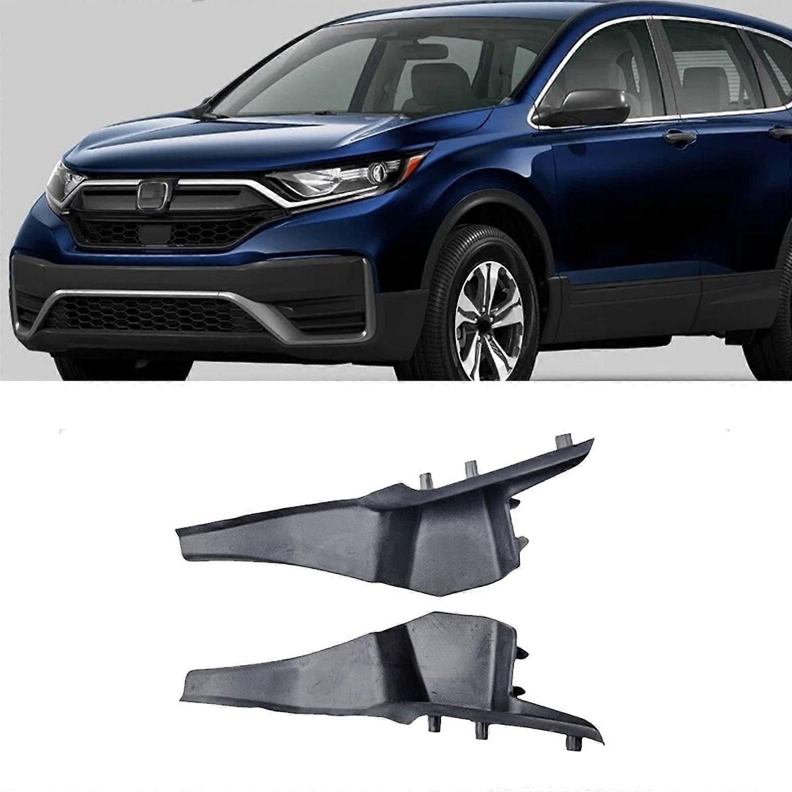2 قطعة / مجموعة الزجاج الأمامي ممسحة غطاء القلنسوة غطاء تمديد تقليم لهوندا CRV 2017-22