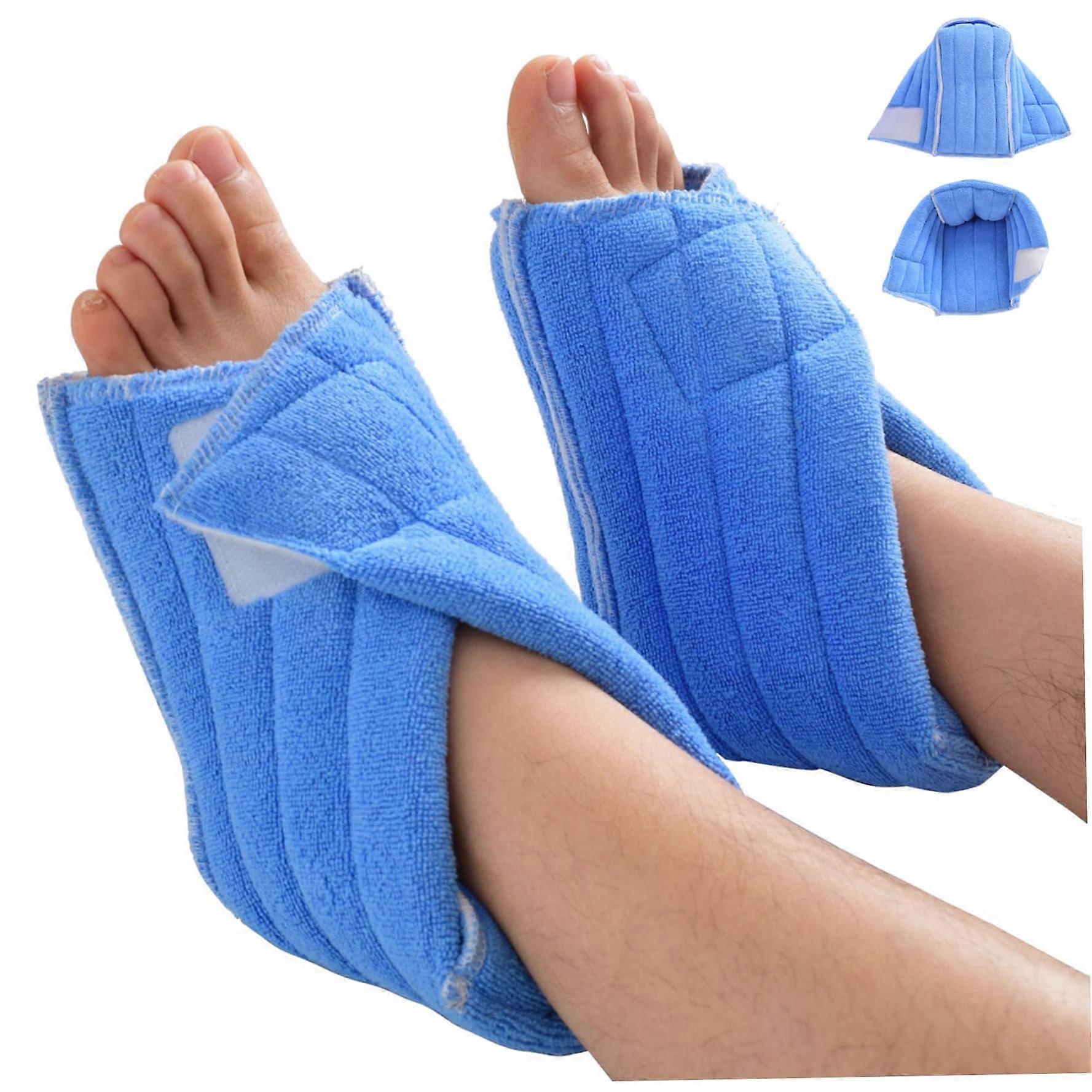Heel Protector, 2 Pieces, Soft, Adjustable, AntiDecubitus Pads for Pain Relief