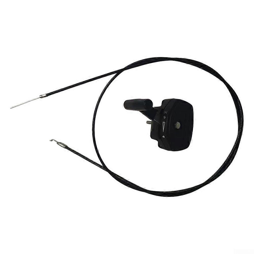 Throttle Cable Assembly for GXV160  HRJ216 Lawnmower, Solid Material Construction, Easy Installation, Smooth Operation, Includes Handle  Pull Wire