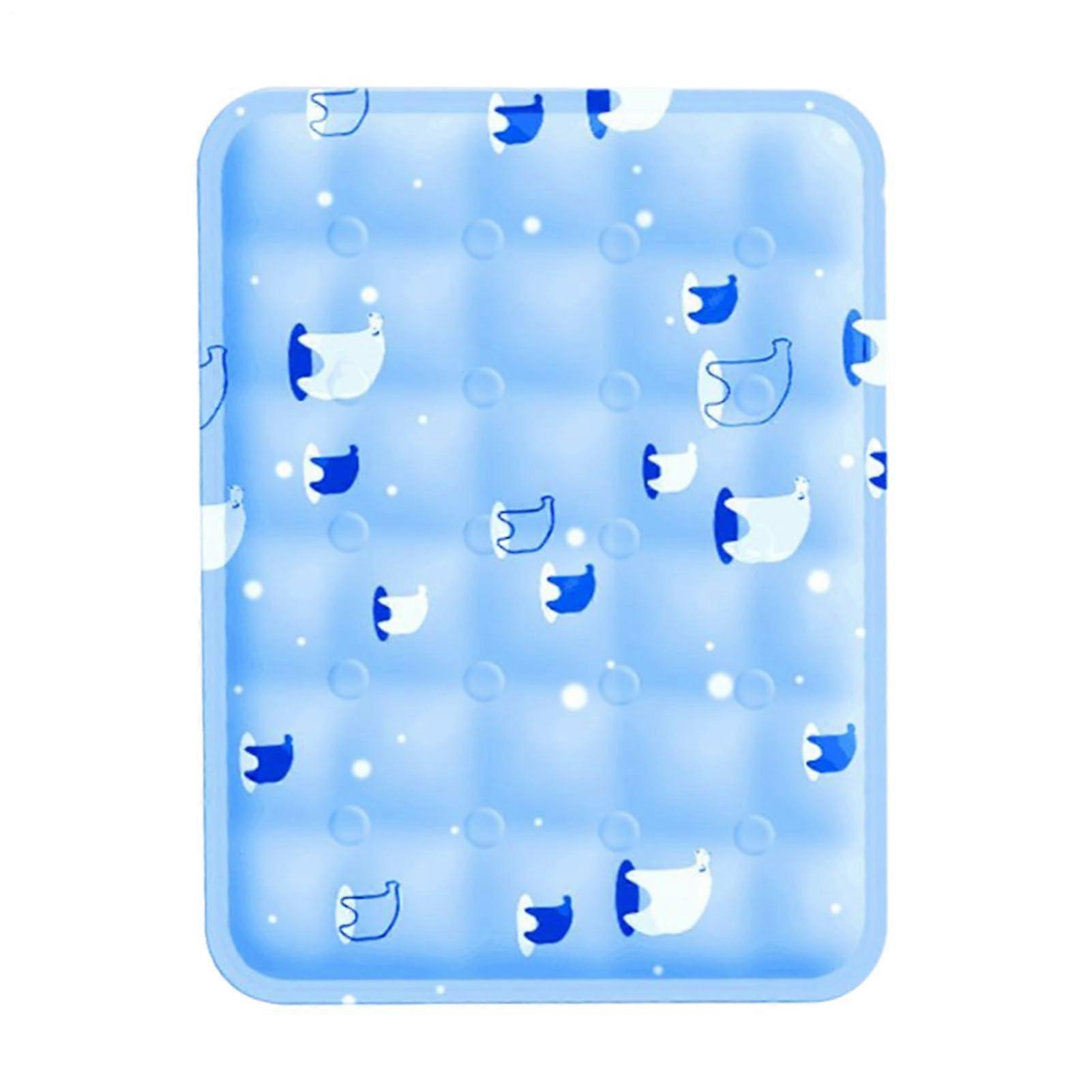 Pet Cooling Mat and Sleeping Pillow, Washable Large Cooling Bed for Dogs and Cats, Ideal for Summer Indoor and Outdoor Use