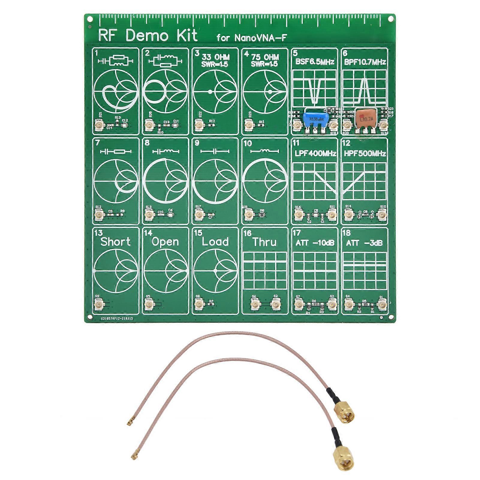 Filter Attenuator Multifunction RF Demo Kit Board for Learning Vector Network Analyzer