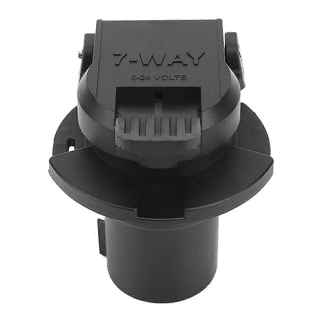 7-Way RV Blade Power Socket Plug 6-24V for 7-Pin Trailer