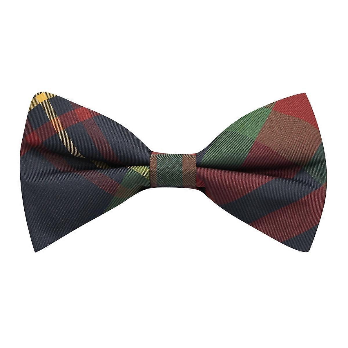 Contemporary Red / Blue Tartan Check Bow Tie
