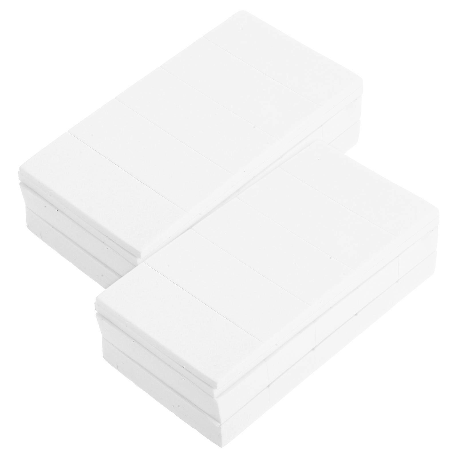 Headboard Stopper EVA Wall Cushions for Bed White Multifunctional Noise Reduction and Vibration Dampening Easy to Install 20pcs