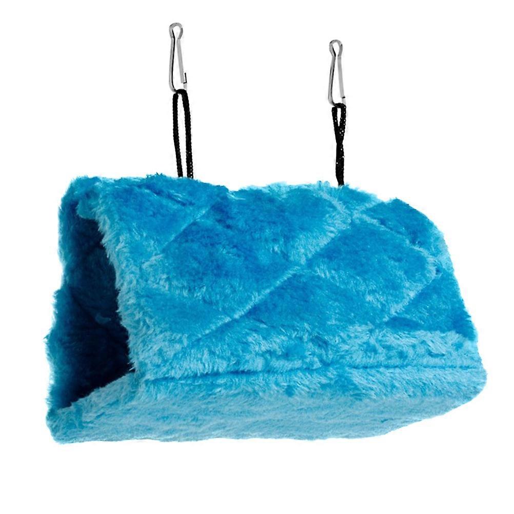 Parrot Hammock Bed Plush Soft Comfortable Sleep Perch Install Encourages Balance
