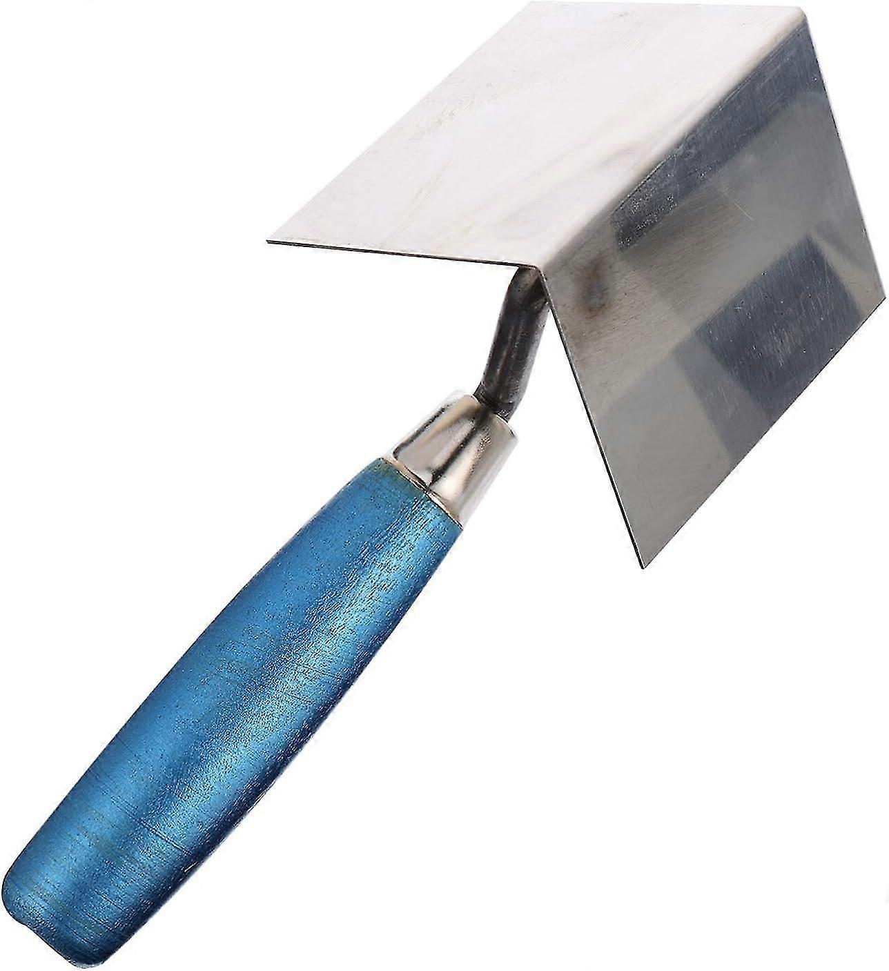 Inside Corner Trowel, Drywall Corner Tool, Stainless Internal Corner Trowel (Random Handle Color)-Good