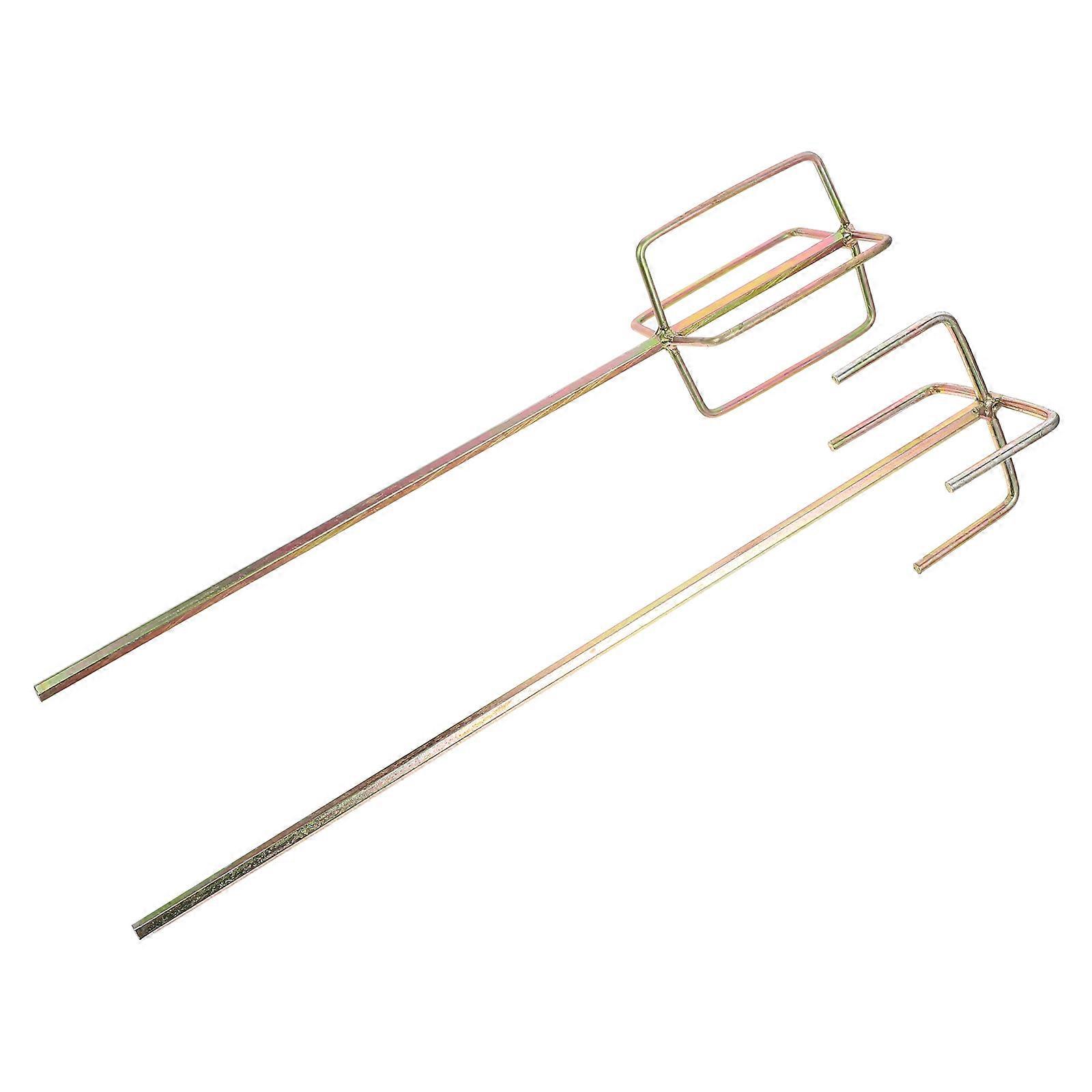 Practical Steel Drill Mixer Tools with Hex Head for Use Multi 2pcs