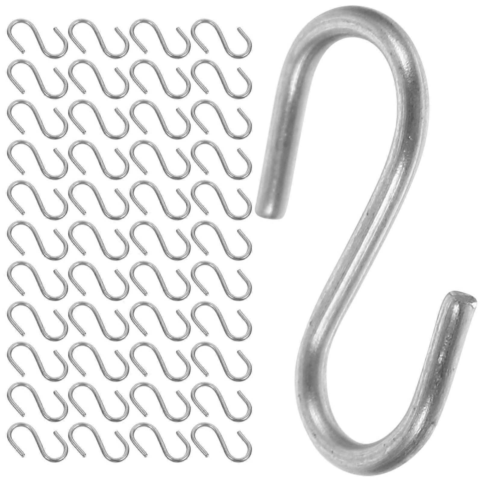 Iron Hooks 100pcs for Kitchen, Bathroom & Door Organization – Space Saving, Easy Install, Multi Purpose Home Storage Solution