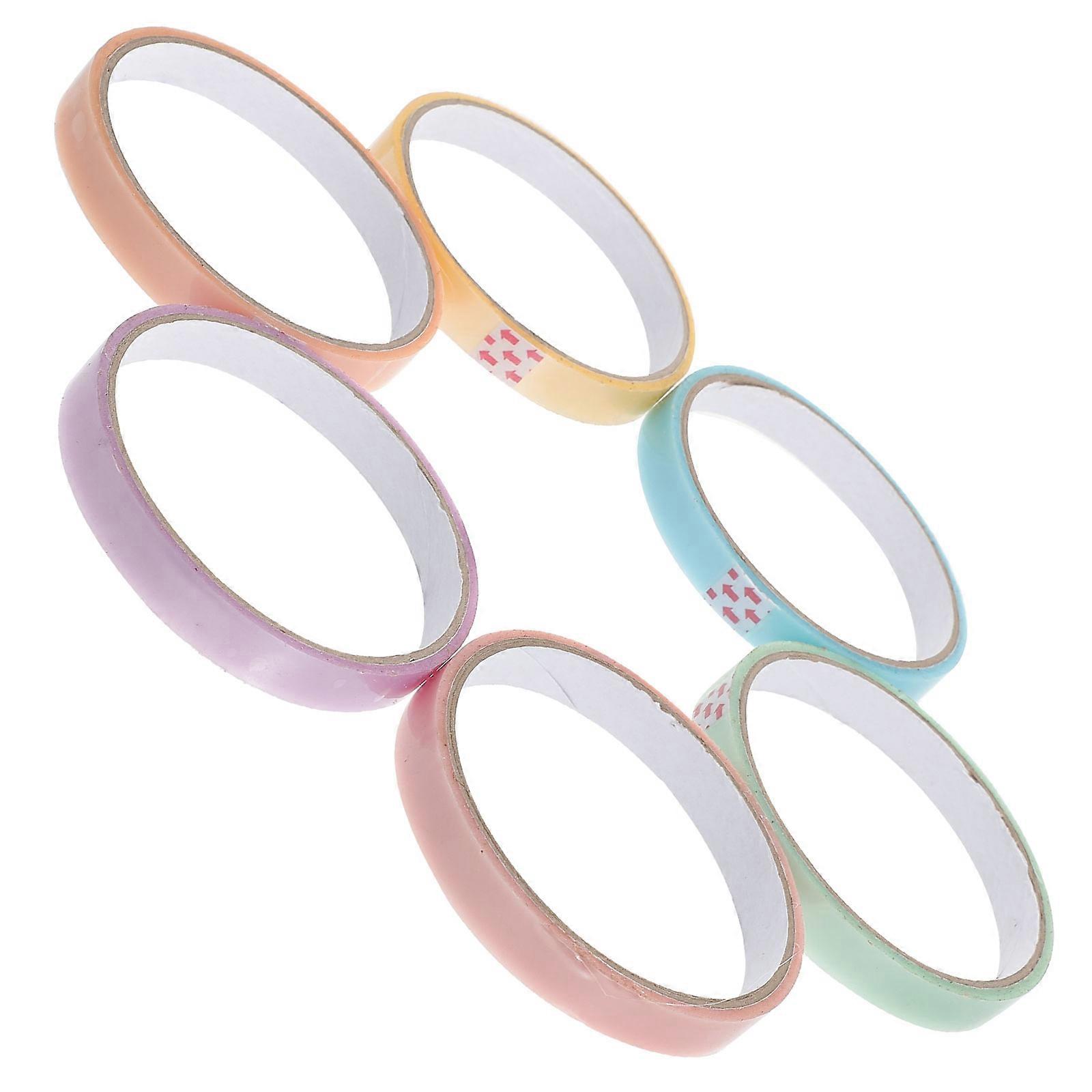 Assorted Color Sticky Tape Rolls 30 Pieces As A Relief Tool Convenient For Sharing With Friends