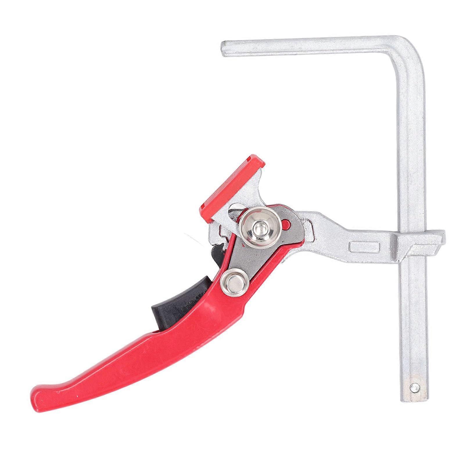 Robust Steel Ratchet Clamp with 120 x 60 mm Bar and Quick Release Mechanism for Woodworking and Carpentry Projects