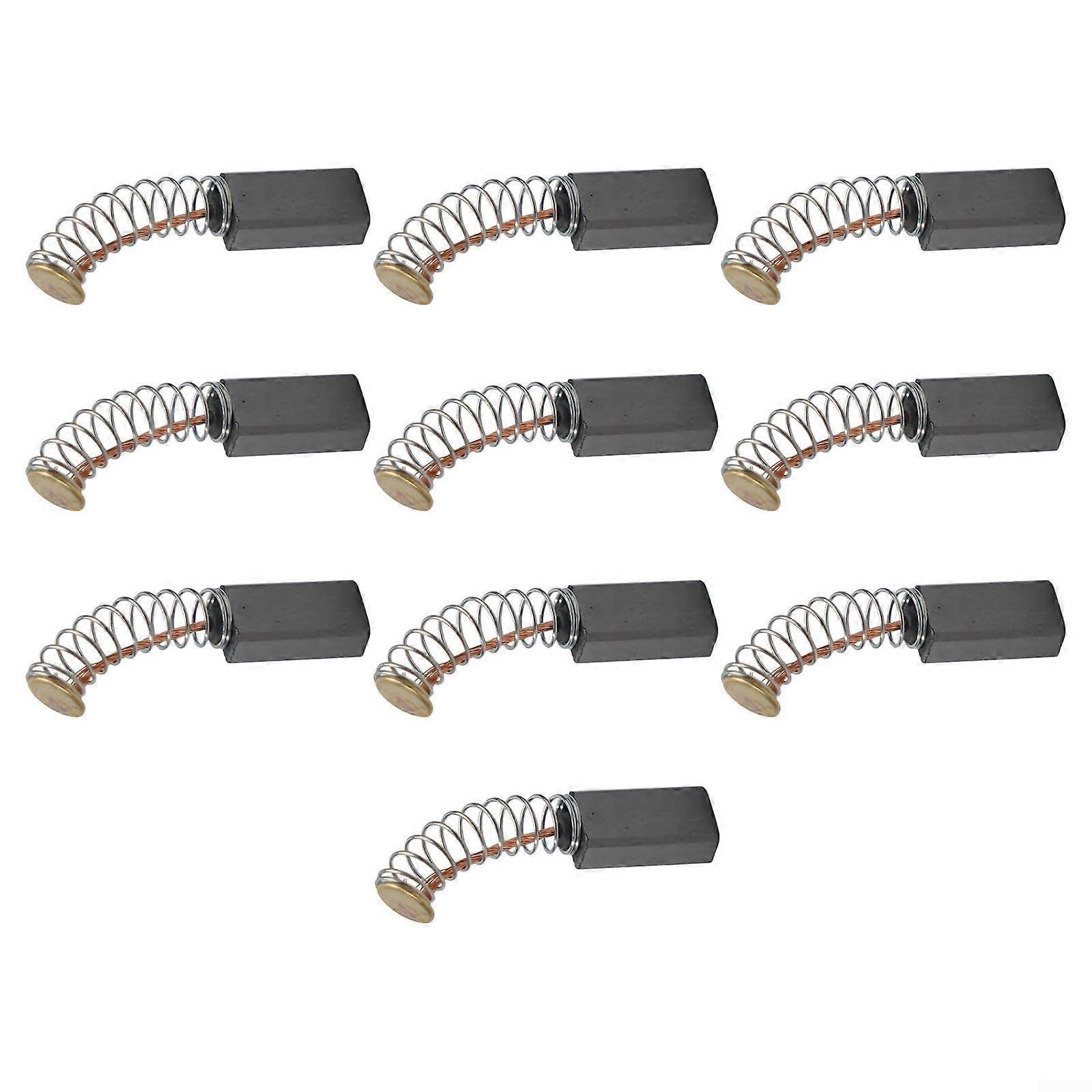 Electric Motor Carbon Brushes 12mm x 6mm x 4mm Set of 10 for Power Tools and Generators