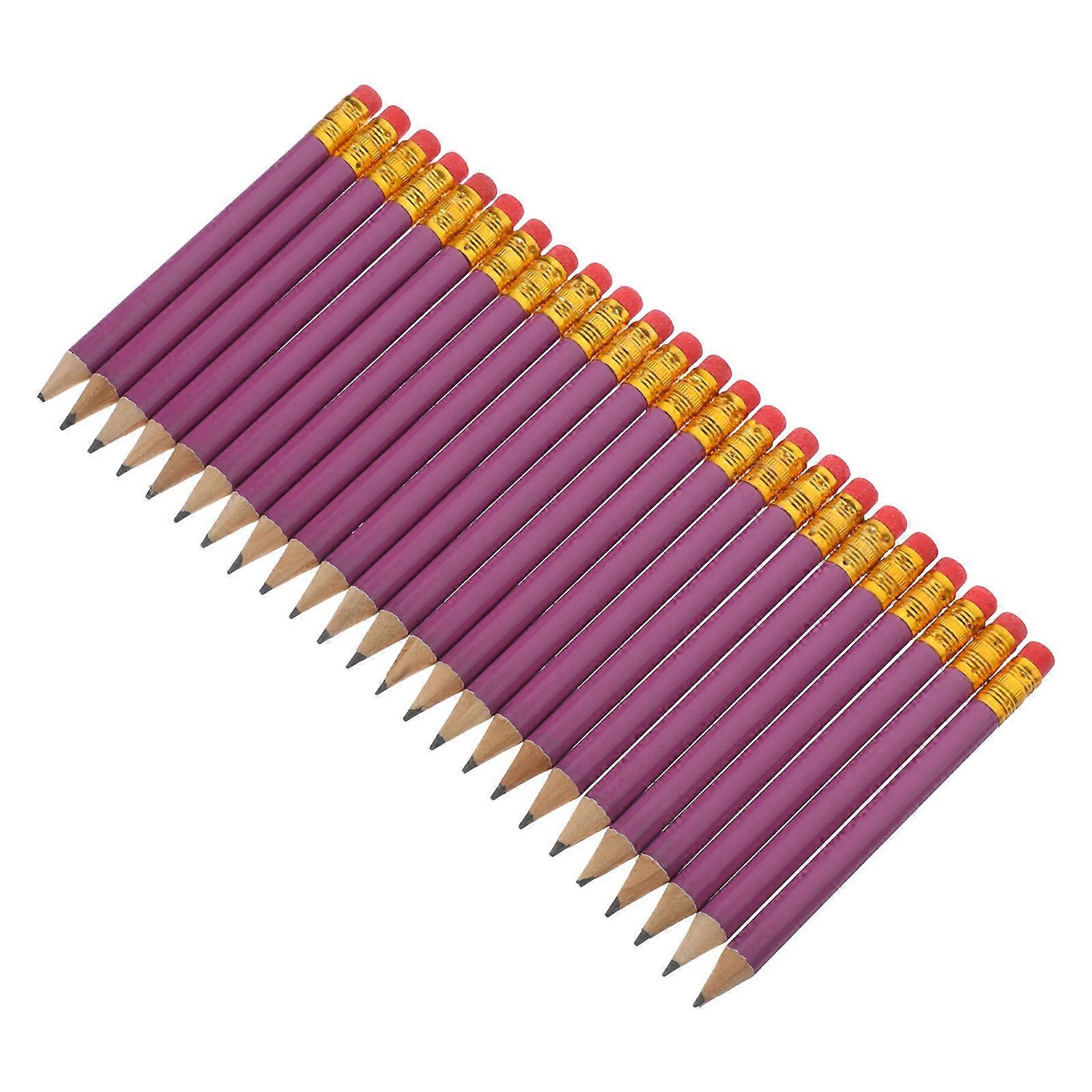 Purple Wood pencils for Daily Use Ergonomic Design Hexagonal Shape Great for Students and Artists 72 Pieces