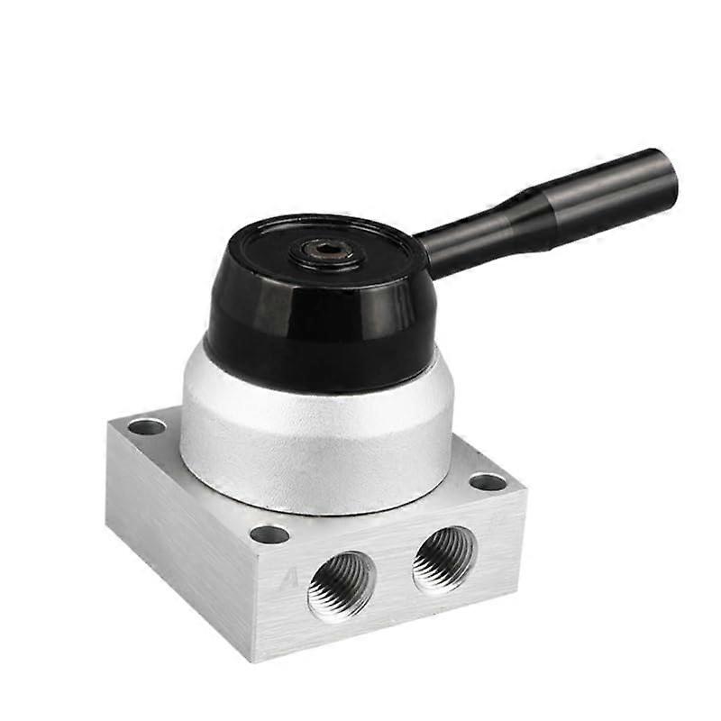 Pneumatic Cylinder Hand Rotary Valve HV-02/03/04 K34R6-8 Three-Position Four-Way Hand-Turn Valve Specifications