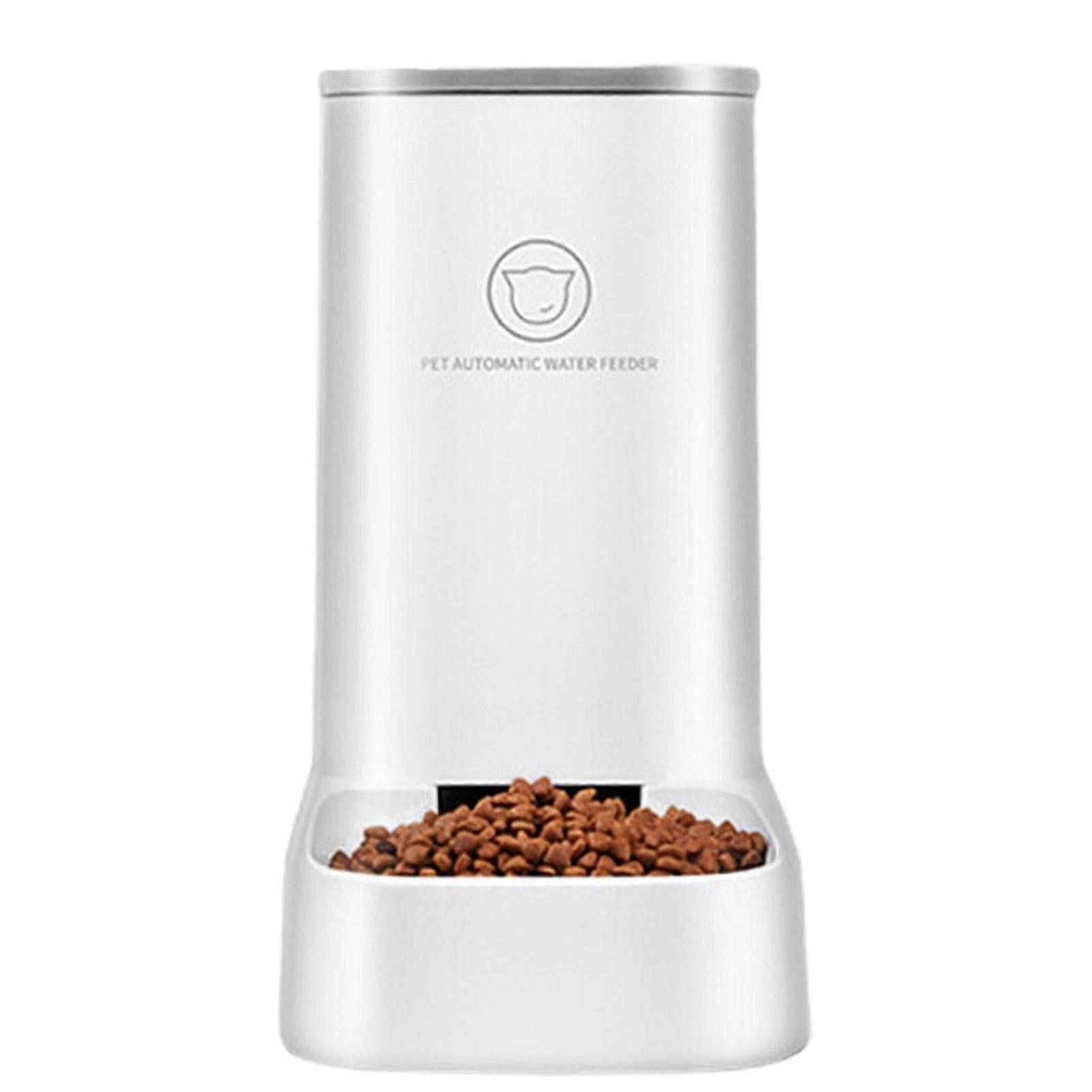 Automatic Feeder for Cats, Pet Feeder with Large Mouth Water Dispenser