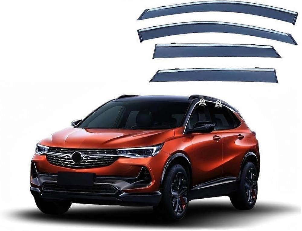 Car Side Window Rain Shield For Encore MK2 2020+ Wind Deflector Rain Guard Smoke Guard Car Comfort