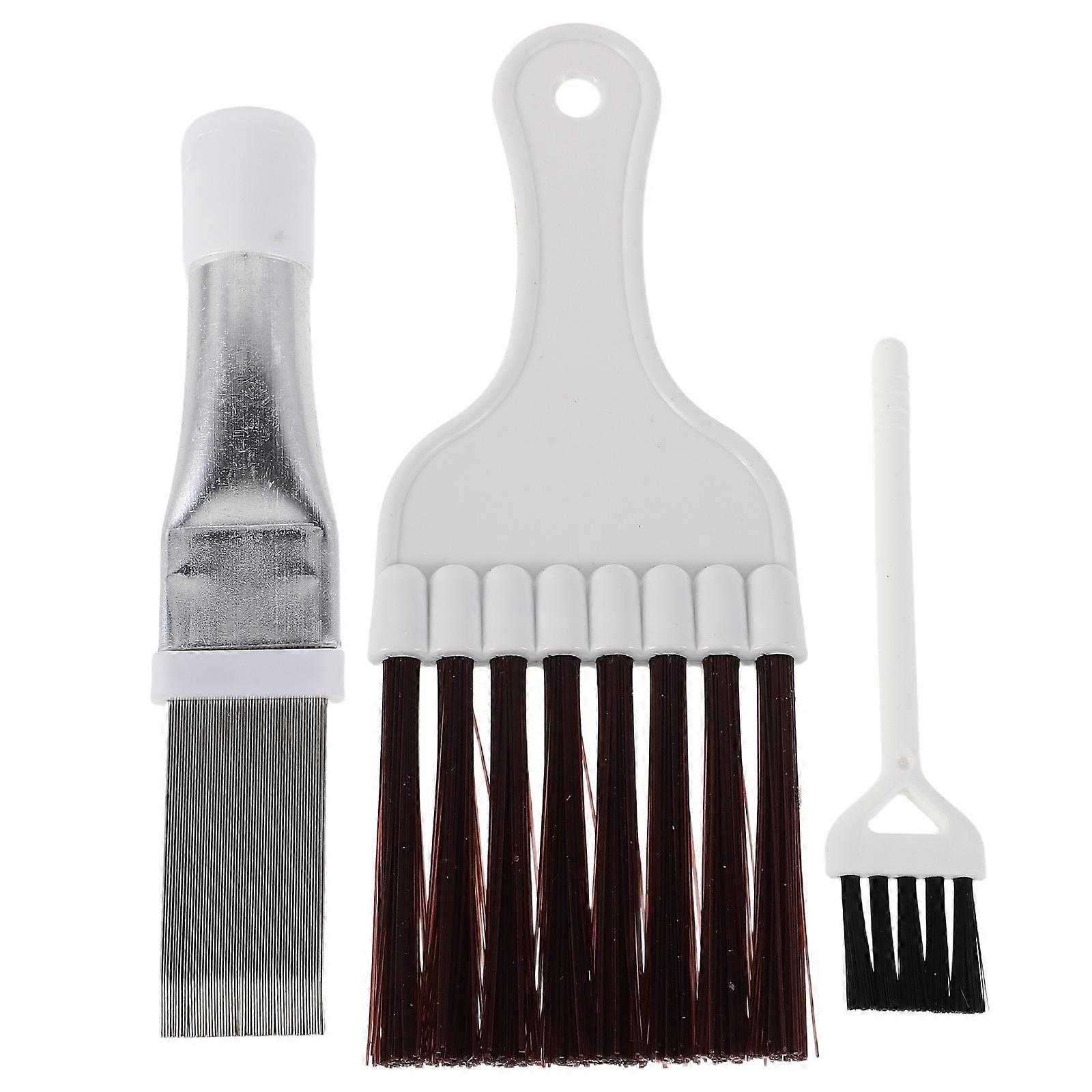 3pcs Air Conditioner Fin Comb Brush for Precision Cleaning, Efficient Home Maintenance & Energy Savings Tool
