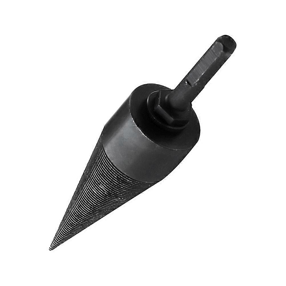 38mm Household Triangle Handle Wood Chopping Tool Electric Wood Splitting Drill Bits (Tail with Ladder)