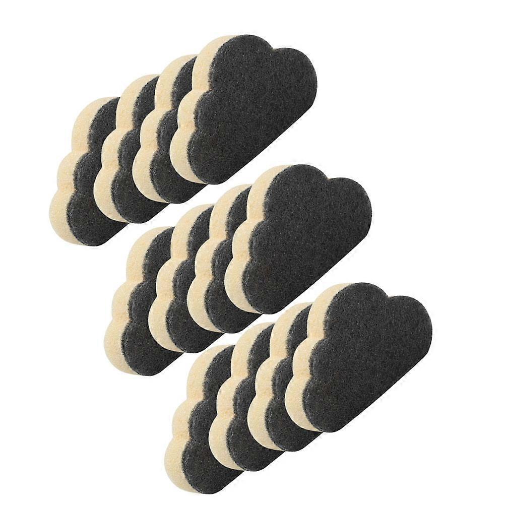 Multi Color Creative Sponge for Cleaning Dishes Cups and Bowls Lightweight Practical Kitchen Sponge Set of 12 Pieces