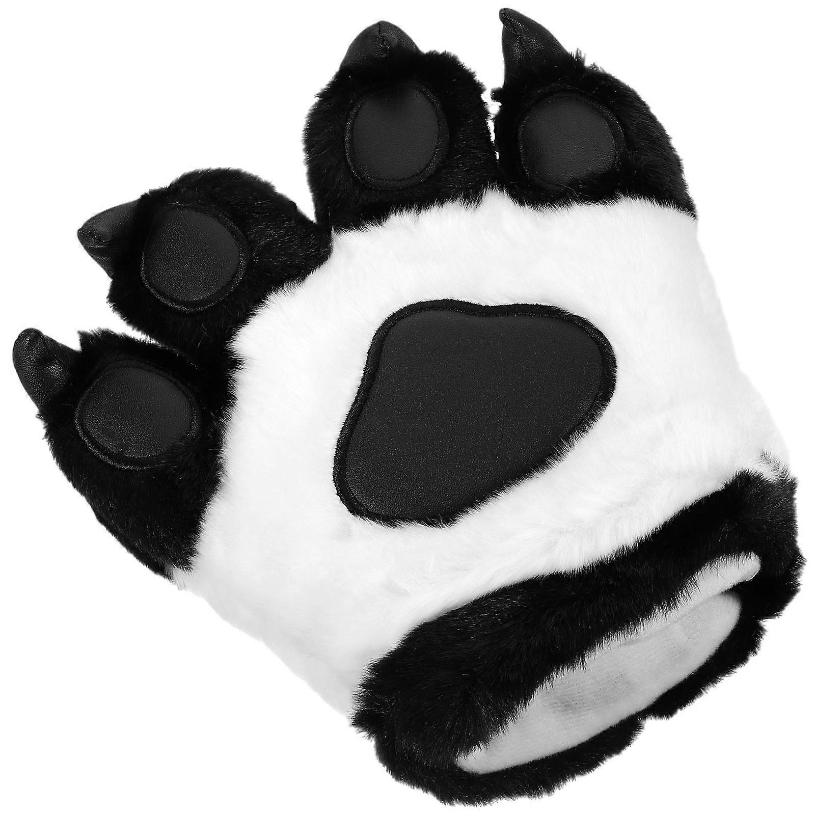 Adorable Plush Gloves for Role Play and Masquerade