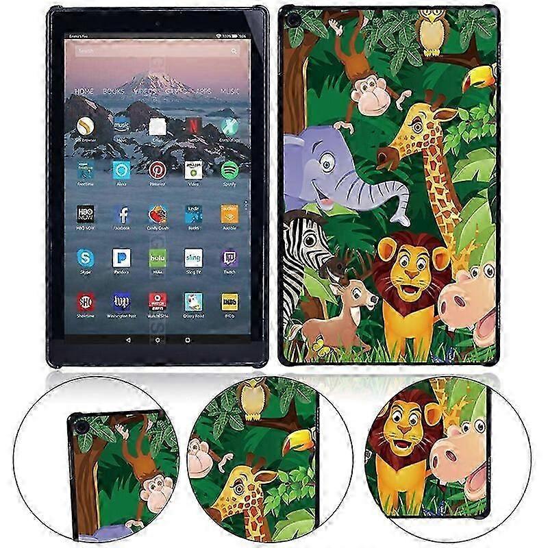 Tablet Case For HD 10 (9th gen 2019) -Tablet Lightweight soft shell plastic Smart Cover Case Computer Covers & Skins