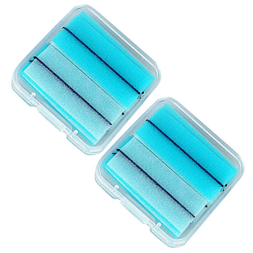 2 Self Adhesive Lash Glue Boxes with Strips for Sensitive Skin, Natural Look and Easy Makeup Application
