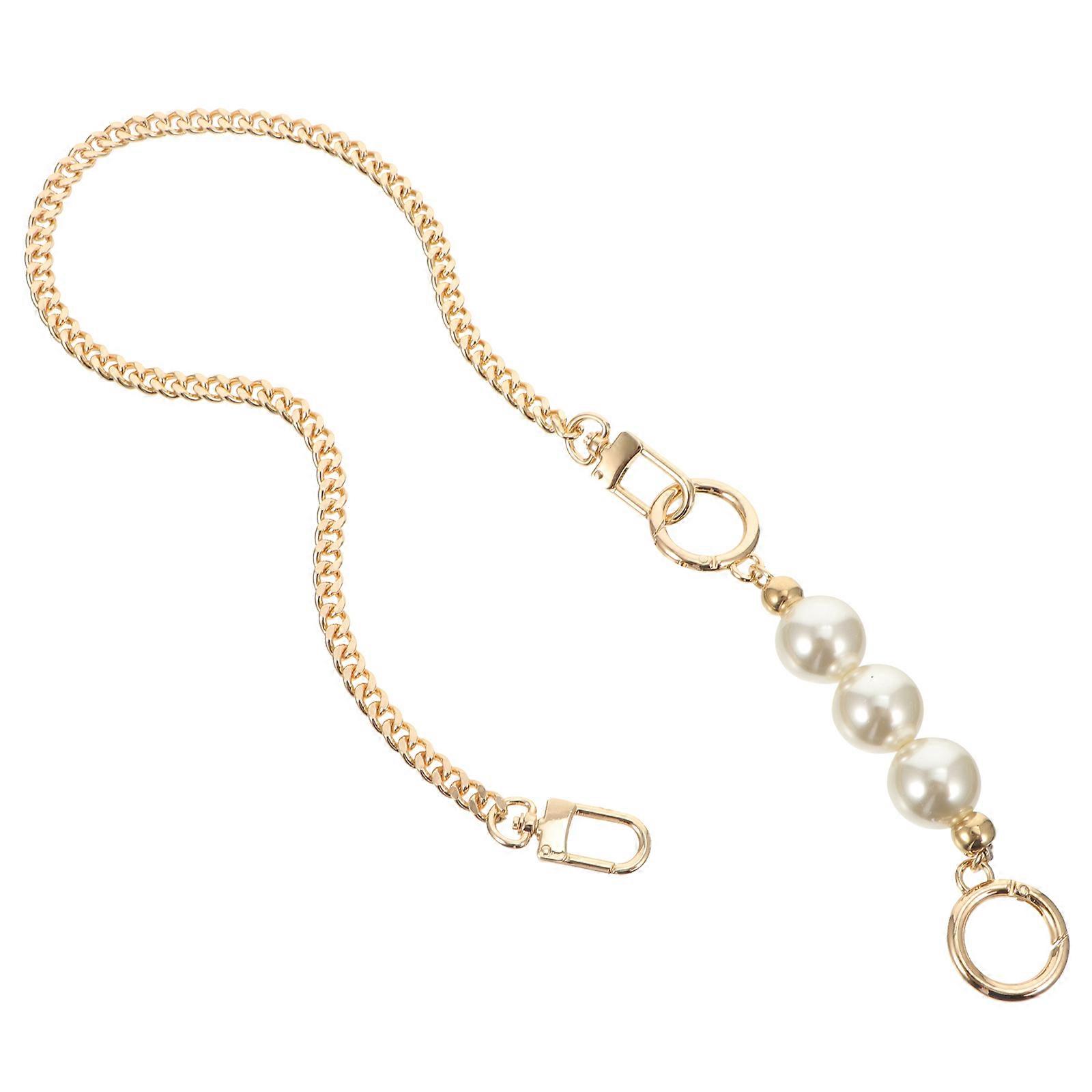 Purse Chain Strap Bag Accessory For Fashion Enthusiasts Daily Use Golden 1Set