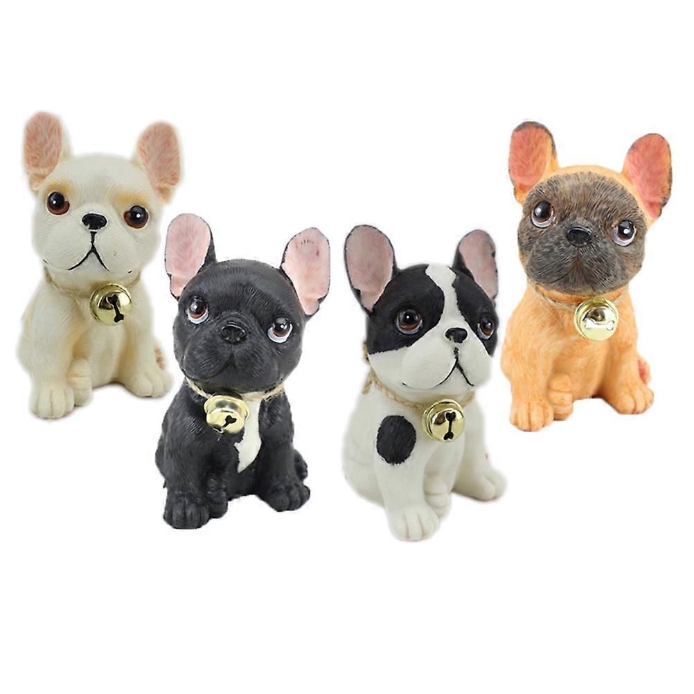 Dog Figurines Home Decor Charming Puppy Layout Props For Car Dashboard Distinctive Styles For Heartwarming Spaces