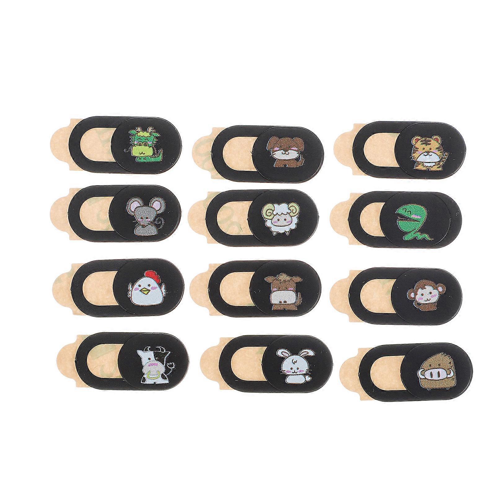 Webcam Privacy Protection Cap with Chinese Zodiac Pattern for Laptop PC Tablet ABS