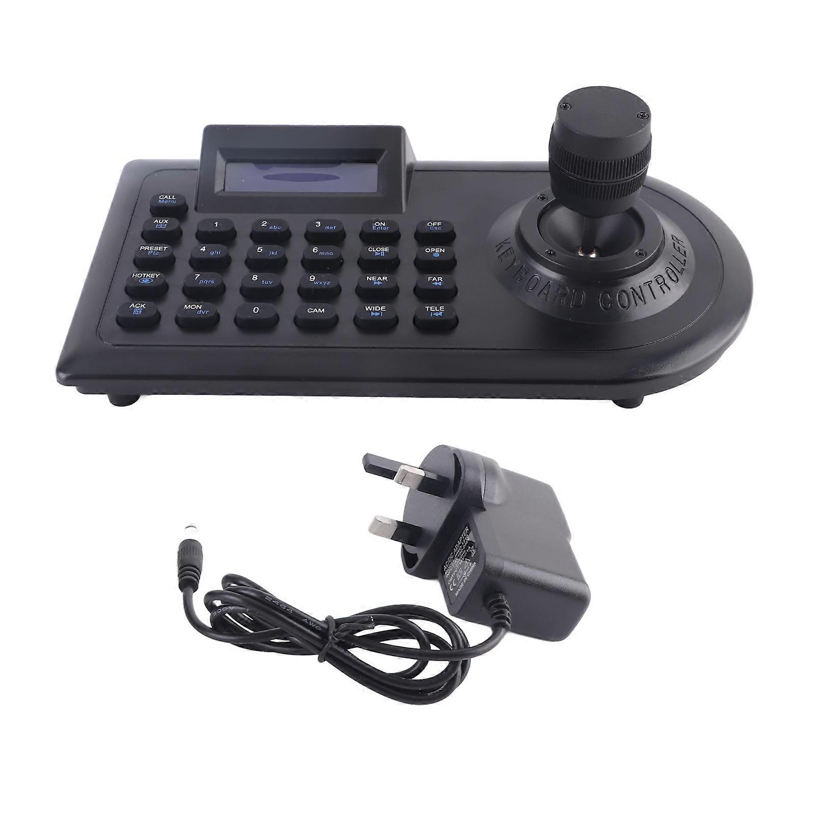 3D PTZ Camera Controller Strong Compatibility LCD Display with Joystick for Public Security Surveillance