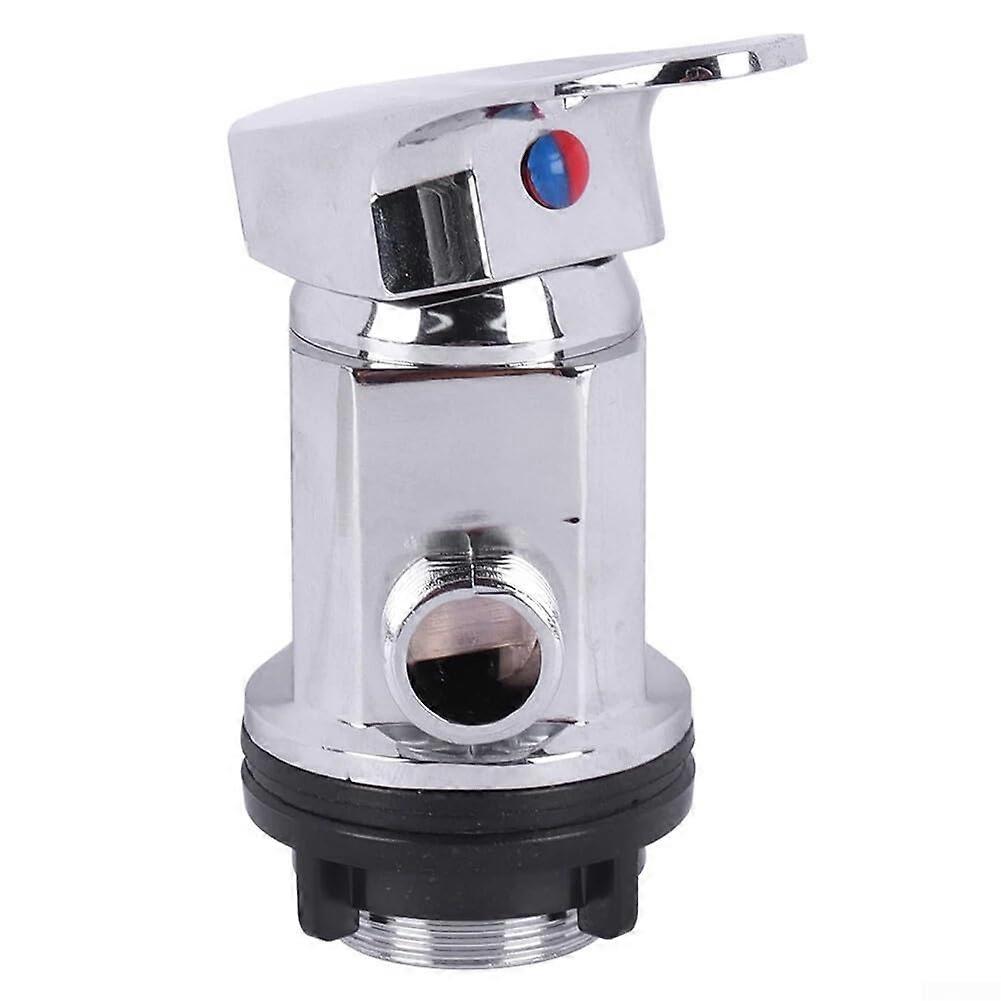 Shower faucet, water outlet, G1/2, RV shower mixing valve switch for motorhome, kitchen, with adjustable flow switch