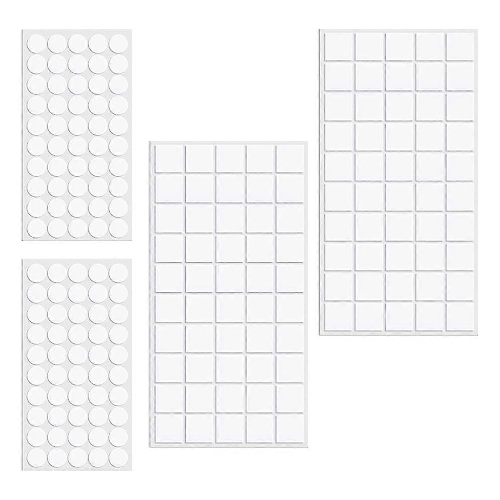 200pcs Double Sided Adhesive Putty Dots, Transparent Stickers for Crafting, DIY Projects, and Home Decor, Non Trace Sticky Putty