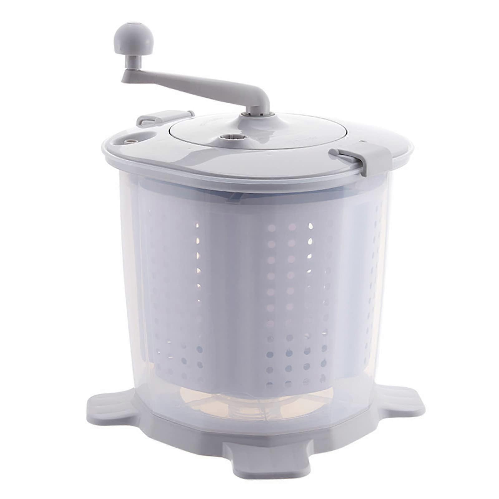 BOSUGE Portable Washing Machine, Mini Washer for Camping, Apartments, Grey