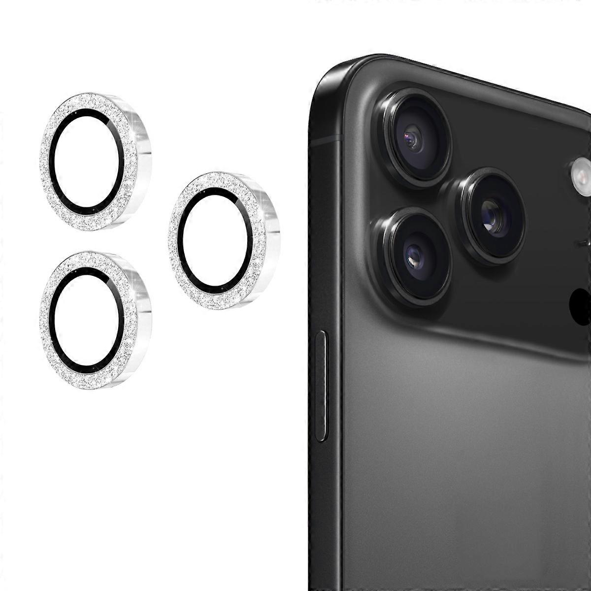 For iPhone 17 Pro/iPhone 17 Pro Max Camera Lens Protector ENKAY Hat-Princeitter Decor Tempered