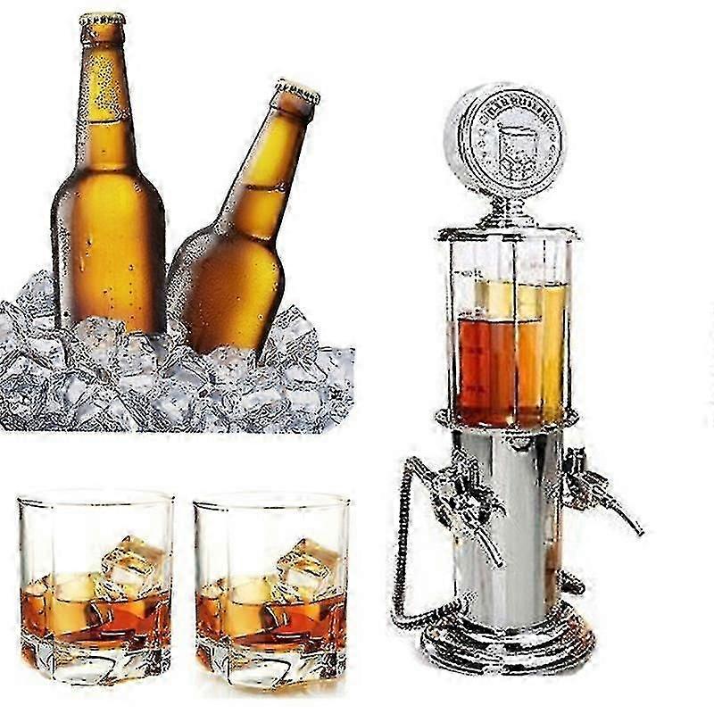 Double Pump Wine and Beer Dispenser for Bartending and Home Use