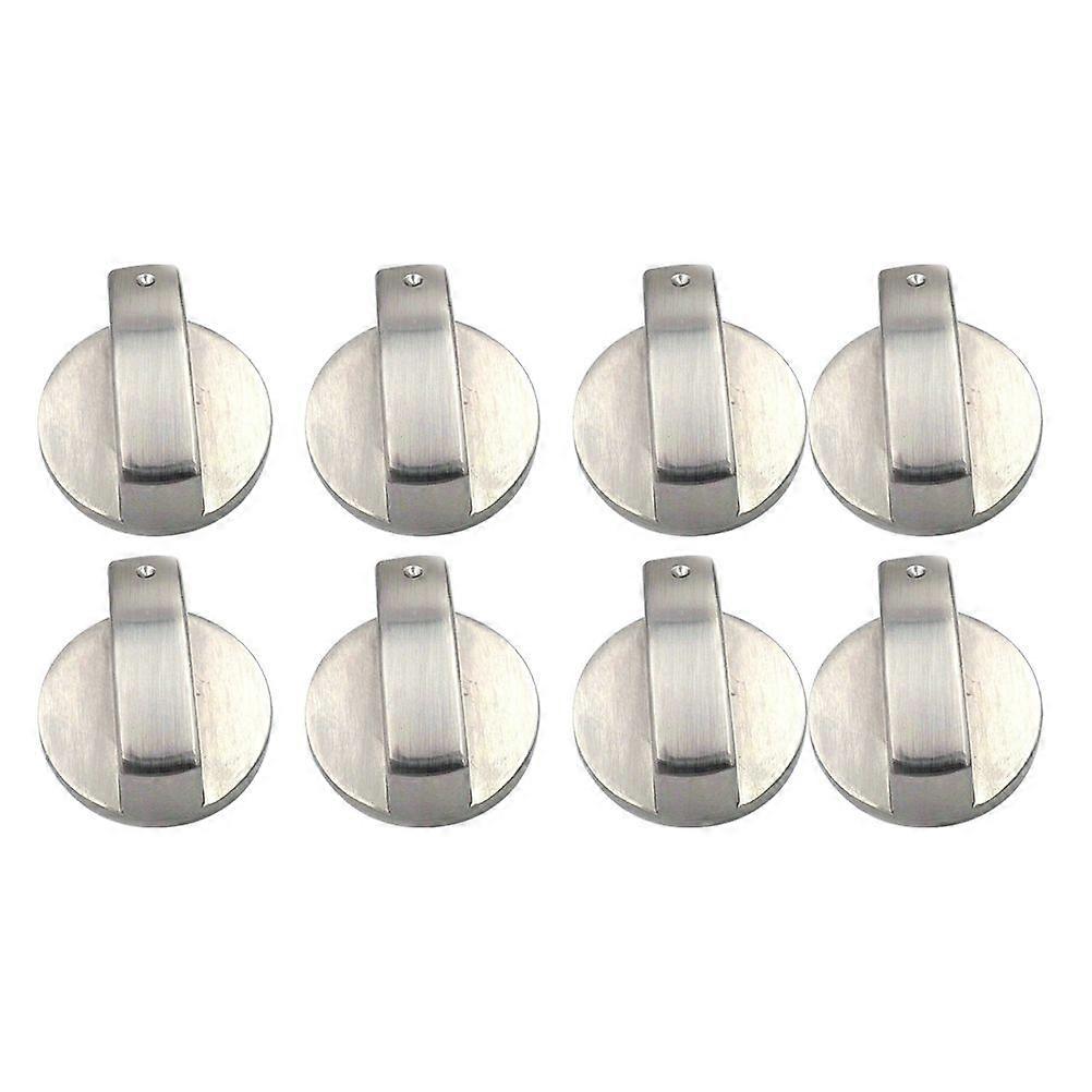 8pcs Practical Stove Ignition Switch Button Gas Stove Switch Knob Metal On-Off Knob