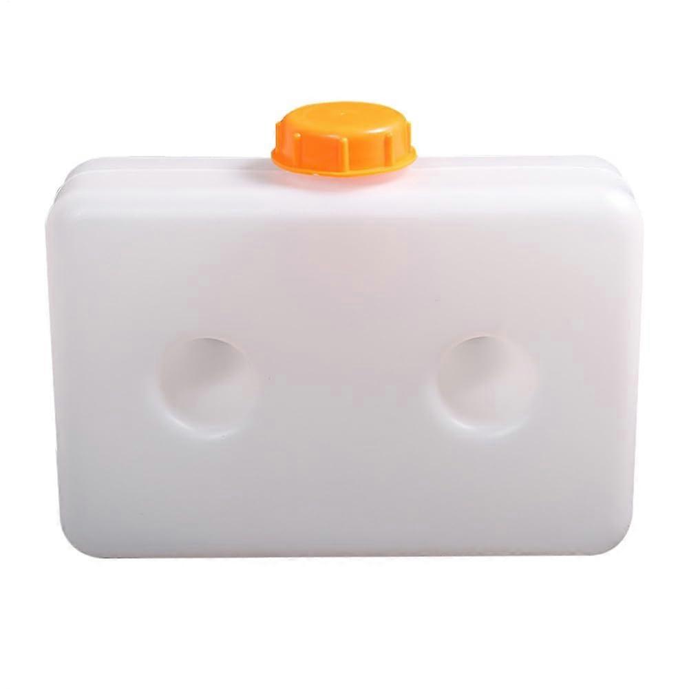 Tank for parking heater – container for thickened oil gas, transparent gas tank, 5 liters, with 2 holes for parking heater with air in the car
