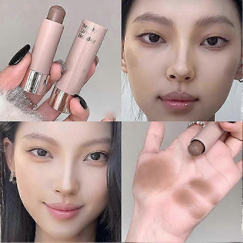 Moisturizing Matte Concealer Contour Stick Smooth Lasting 3D Nose Shadow