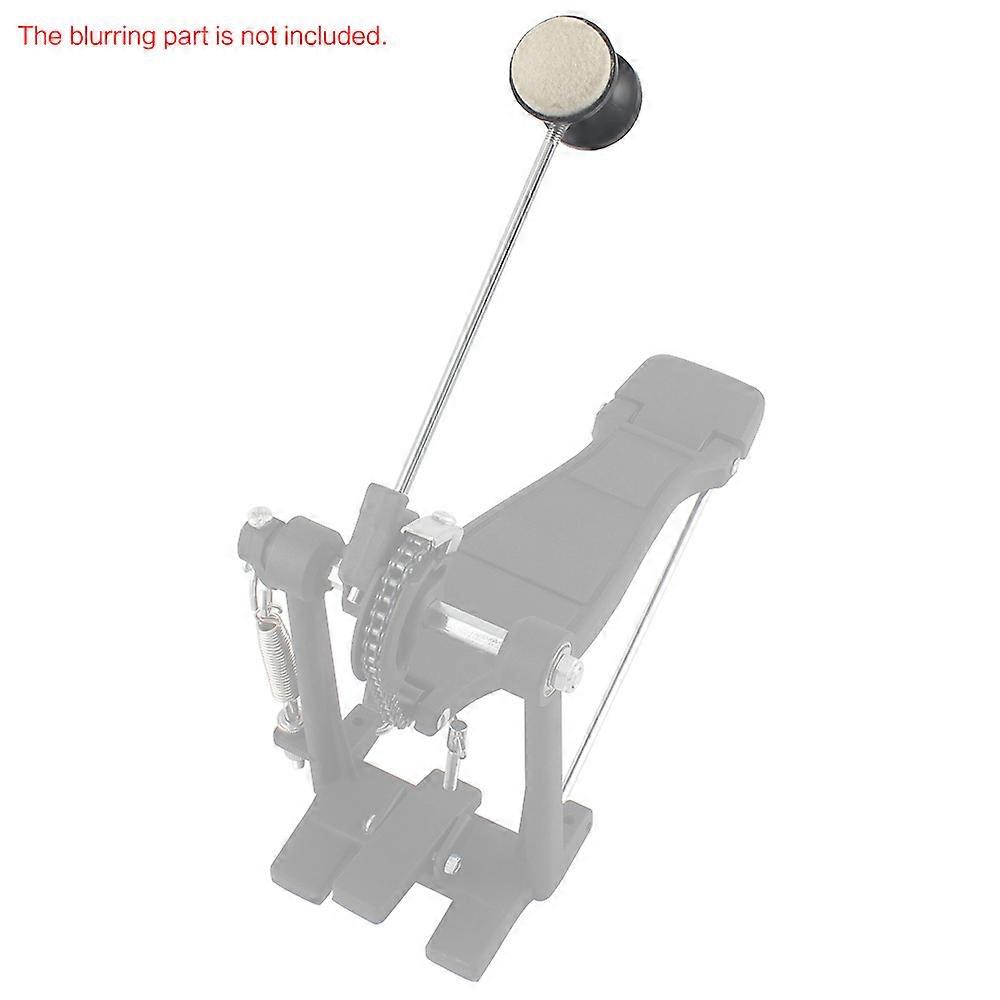 Drum Pedal Wool Felt Stainless Steel Handle 1pcs Instrument Accessory Part High Quality