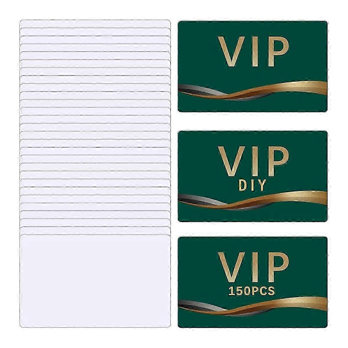 150 Pcs Sublimation Business Card Blanks - Double-Sided Metal Aluminum Name Card Sublimation Blanks for Bulk Orders