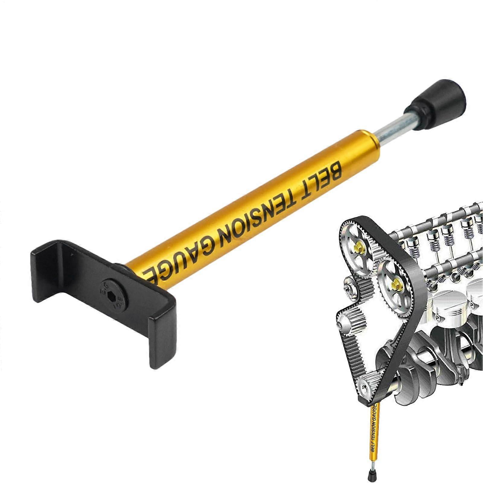 Belt Gauge 6.6-Inch Metal Tester For Motorcycle Repair, Accurate Readings, Optimum Calibration, Sturdy Design, Lasting Performance