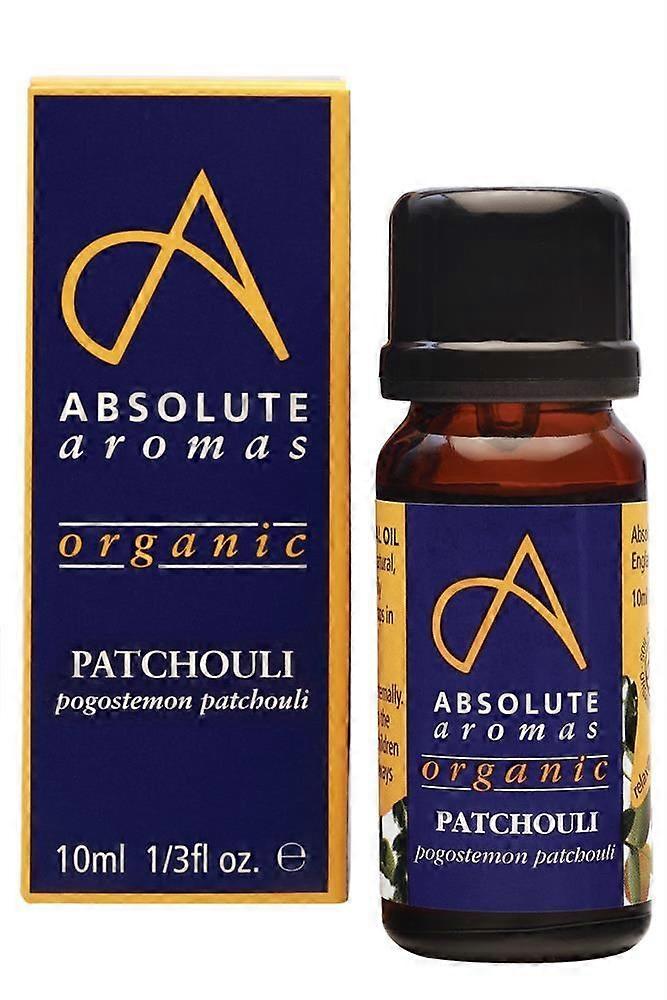 Absolute Aromas Organic Patchouli Oil 10ml - 4 Pack