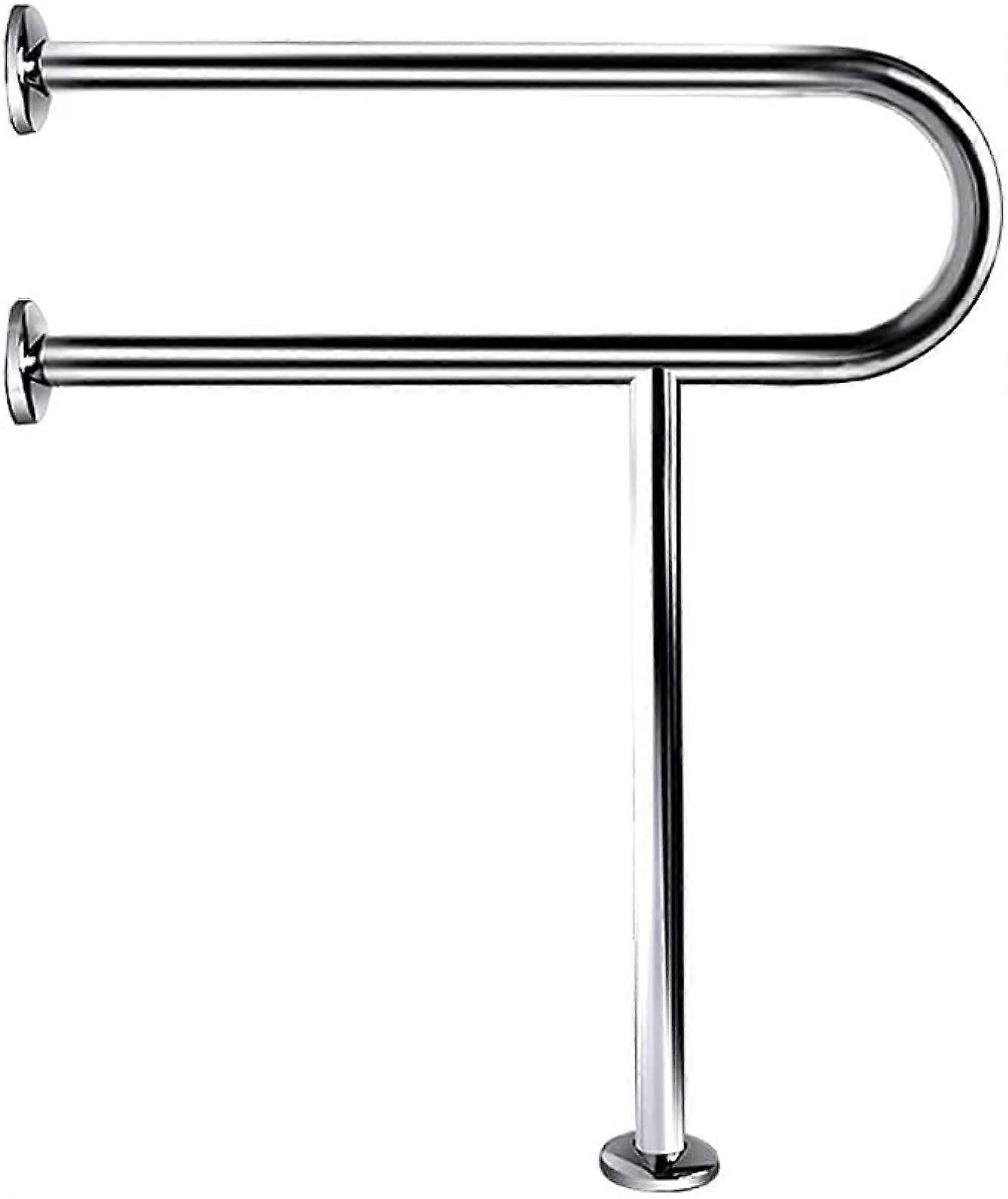 Shower Security Handrail, Wall Mounted Towel Rack,U Shaped Folding Armrest Stainless Steel Anti Slip SecuritySupport Ref: 2337