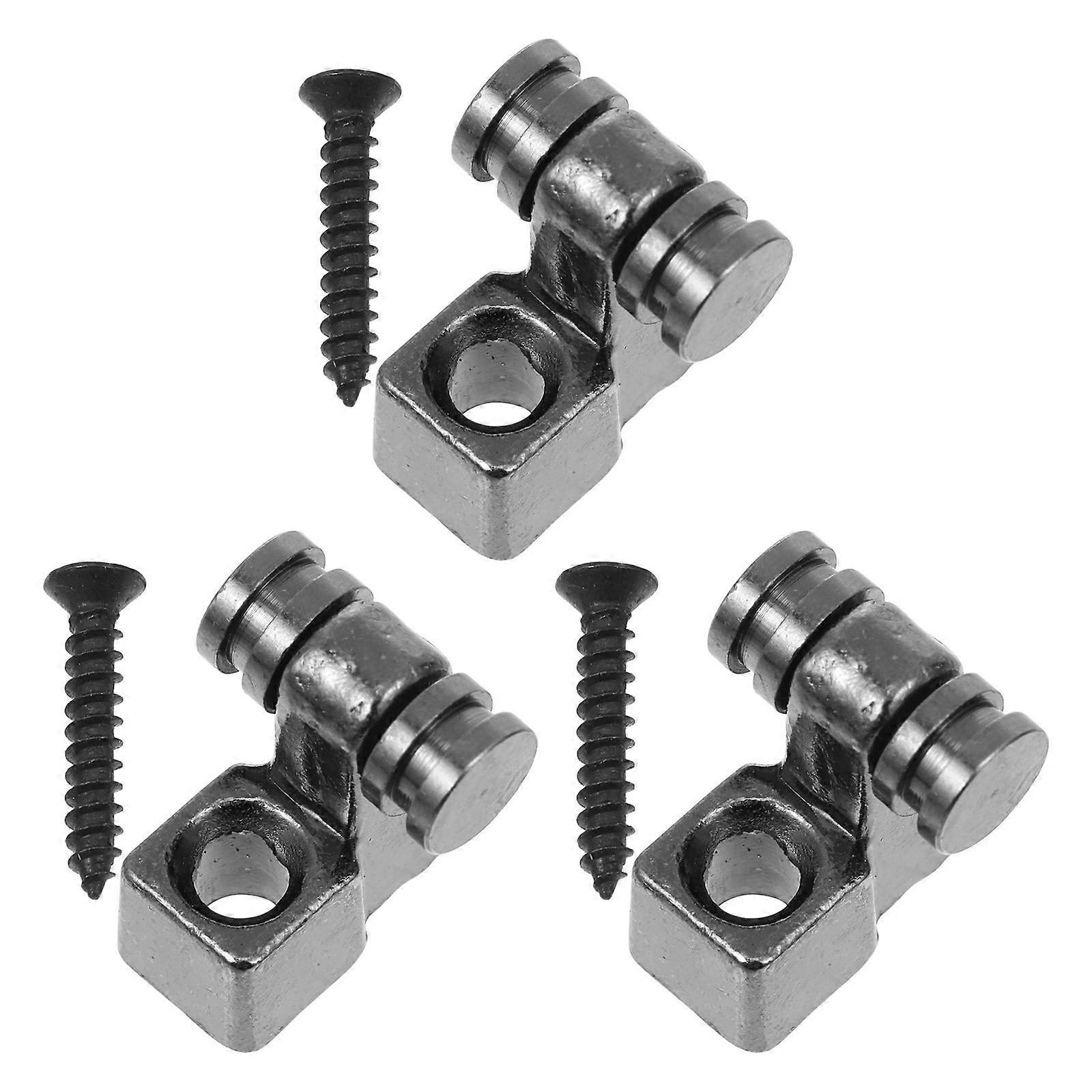 Durable Electric Guitar String Retainers   Metal Guides with Mounting Screws for Easy Installation and Improved String Protection