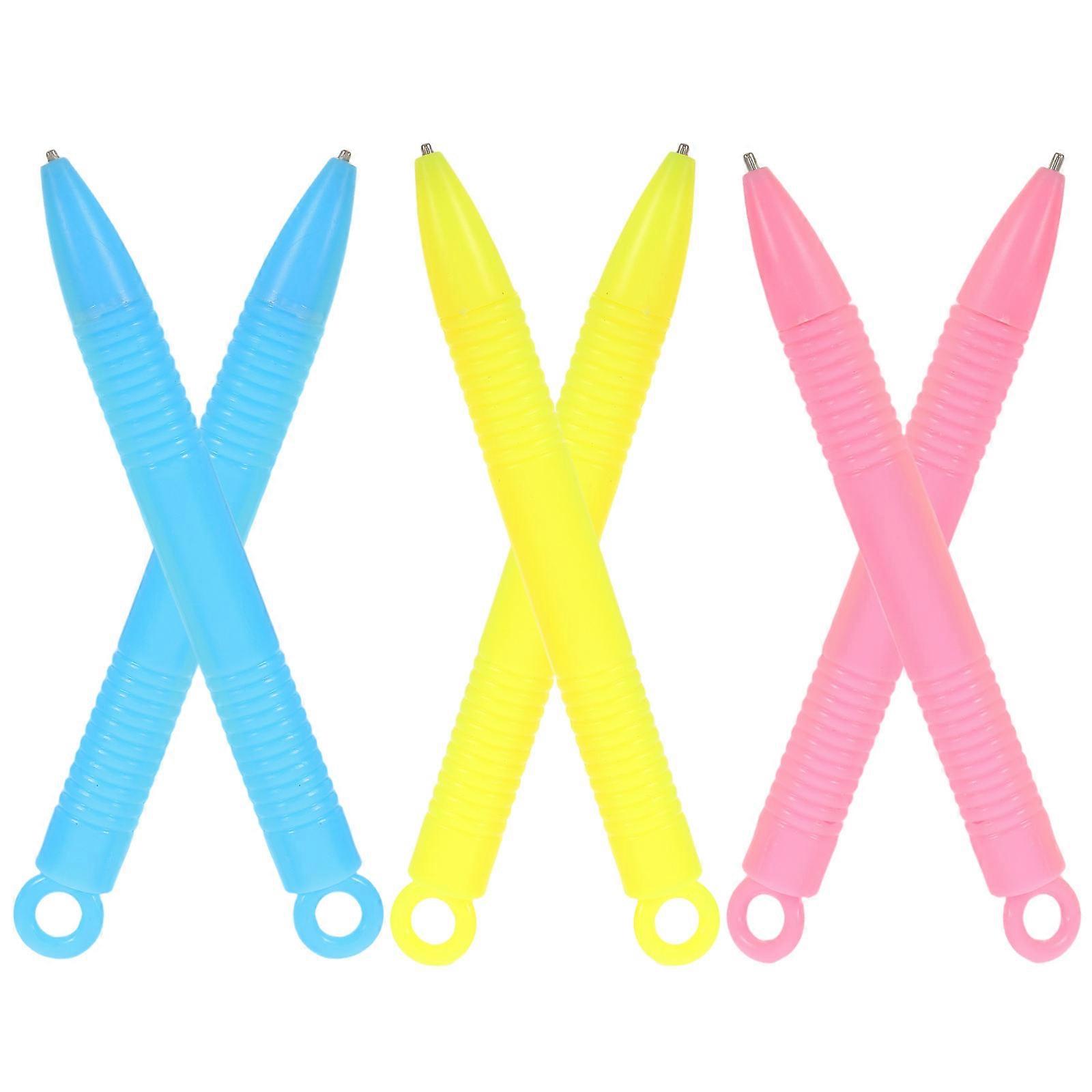 6pcs Magnetic Drawing Pens Replacement Stylus for Magnetic Boards – Lightweight, Compact Design, Easy to Use for Creative Drawing & Writing by Adults