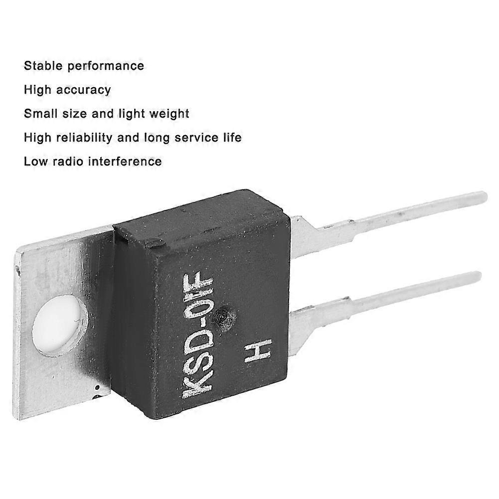 JUC-31F/KSD-01F 40~130℃ Normally Open Temperature Control Switch