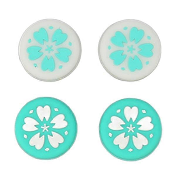 4 Pcs Thumb Grip Caps for Switch Soft Silicone Prevents Slipping Replacement Joystick Caps Thumb Stick Caps