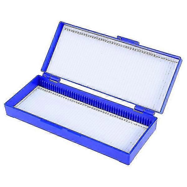 Microscope Slide Box for 50 pcs Glass Object Carrier